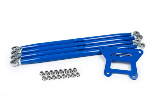 Agency Power 18-21 Polaris RZR Turbo S Blue Adjustable Rear Arms