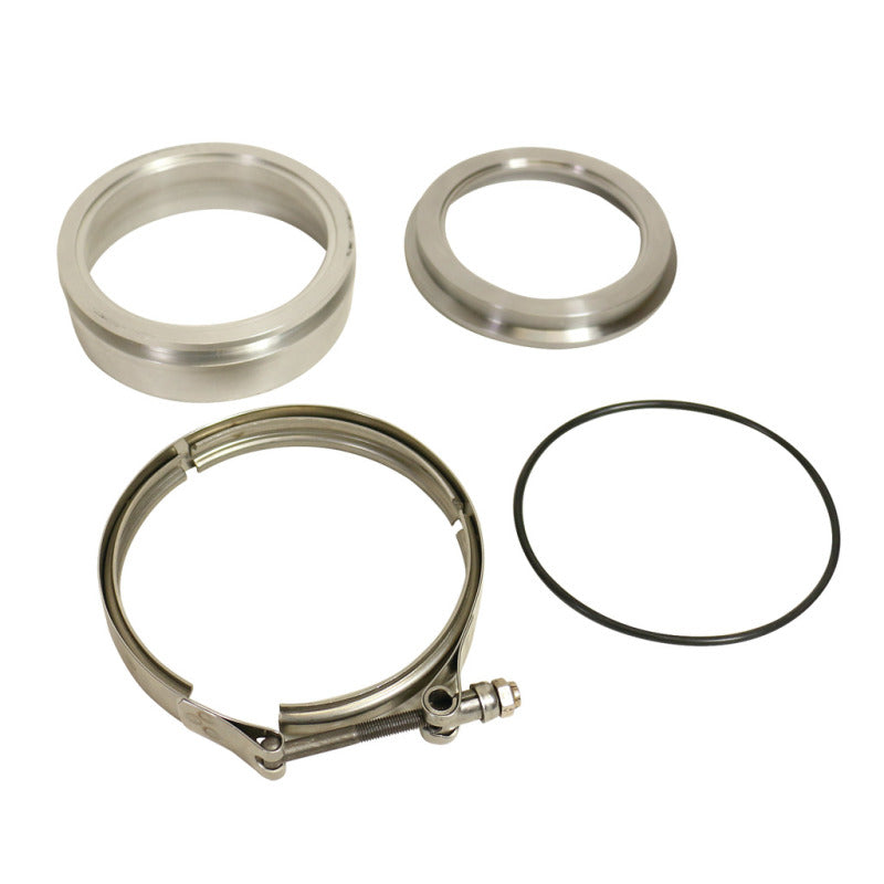 BD Diesel 4in Inlet to 3.5in Pipe Compressor S400 Inlet Flange Kit