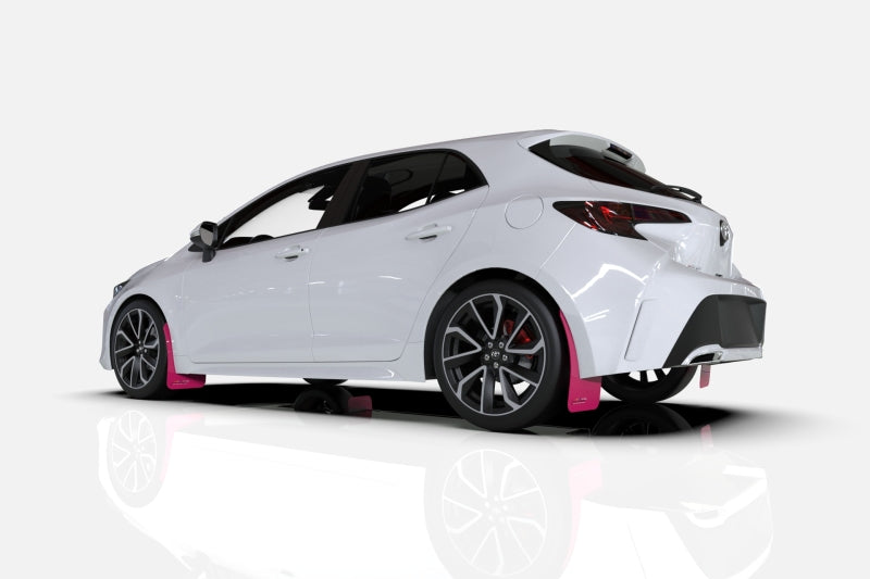 Rally Armor 2022 Subaru Outback Wilderness (Does Not Fit Regular Outback) Pink Mud Flap BCE Logo