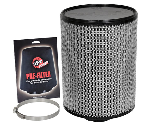 aFe MagnumFLOW Pro DRY S Air Filter 4in F x 8-1/2in B x 8-1/2in T x 11in H