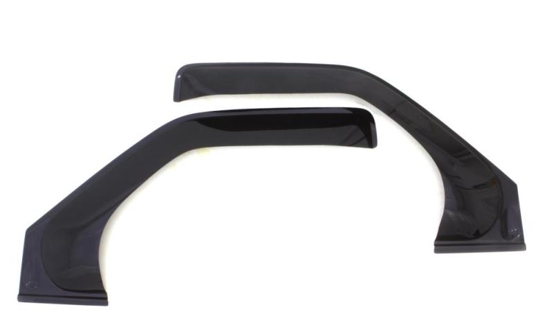 AVS 98-04 Nissan Frontier Aerovisor Front Outside Mount Window Deflector 2pc - Smoke