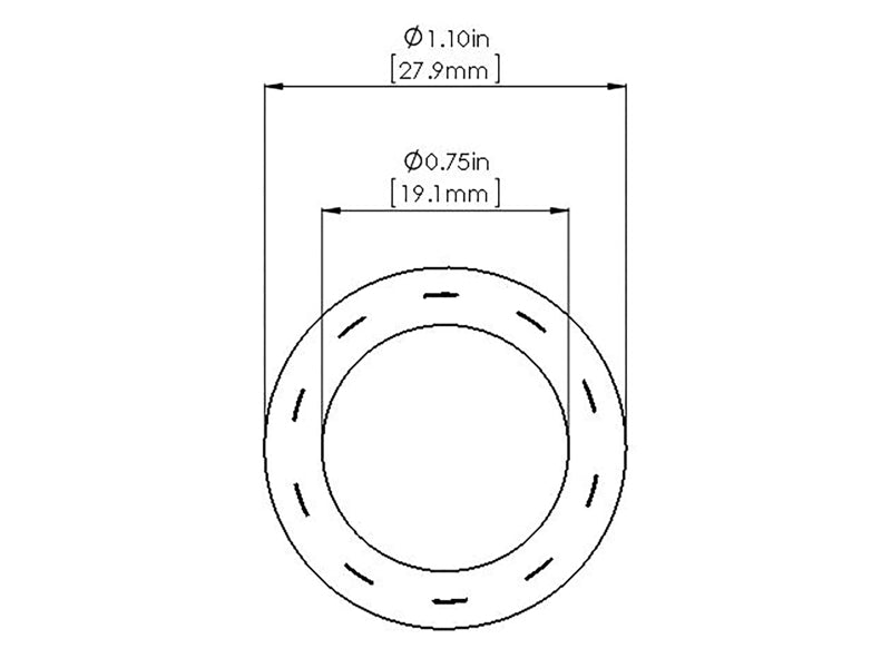 aFe Magnum FORCE Cold Air Intake System Spare Parts Kit (3/4in ID x 24in L)
