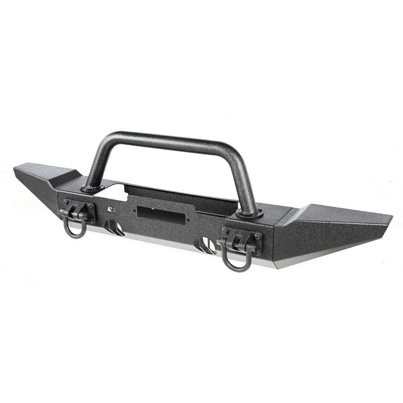 Rugged Ridge XHD Bumper Kit Overrider Front 07-18 Jeep Wrangler