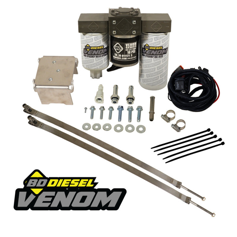 BD Diesel Flow-MaX Fuel Lift Pump Kit w/ Filter & Separator - 11-16 Chevy 6.6L