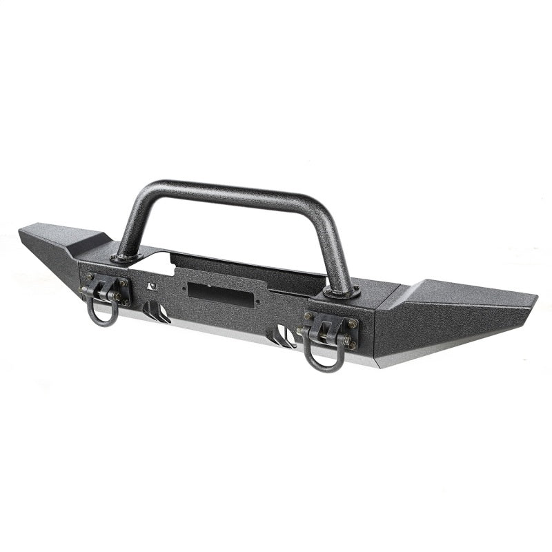 Rugged Ridge XHD Bumper Kit Overrider Front 07-18 Jeep Wrangler