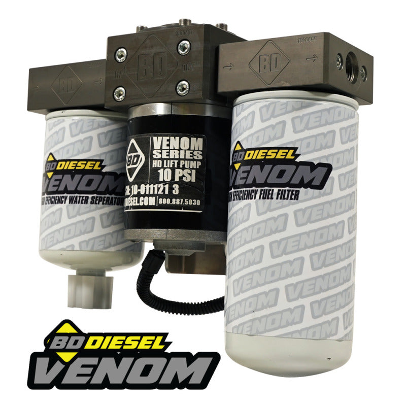 BD Diesel Flow-MaX Fuel Lift Pump Kit w/ Filter & Separator - 11-16 Chevy 6.6L