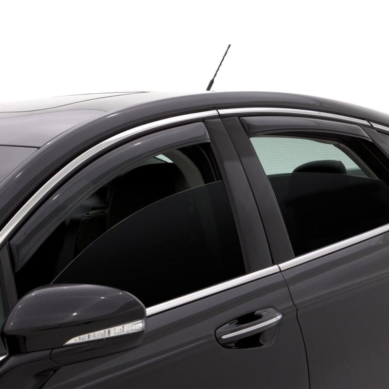 AVS 07-10 Chevy Aveo Ventvisor In-Channel Front & Rear Window Deflectors 4pc - Smoke