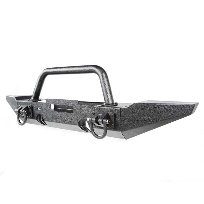 Rugged Ridge XHD Bumper Kit Overrider Front 07-18 Jeep Wrangler