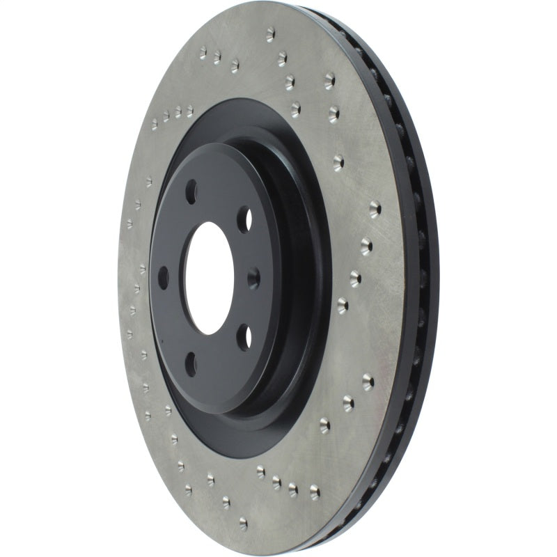StopTech 12 Audi A6 Quattro/11-12 A7 Quattro/13 Q5/7-11/13 S4/12 S5 Rear Left Drilled Cryo Rotor